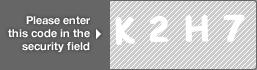 captcha code for visual authentication  letter K number 2 letter H number 7